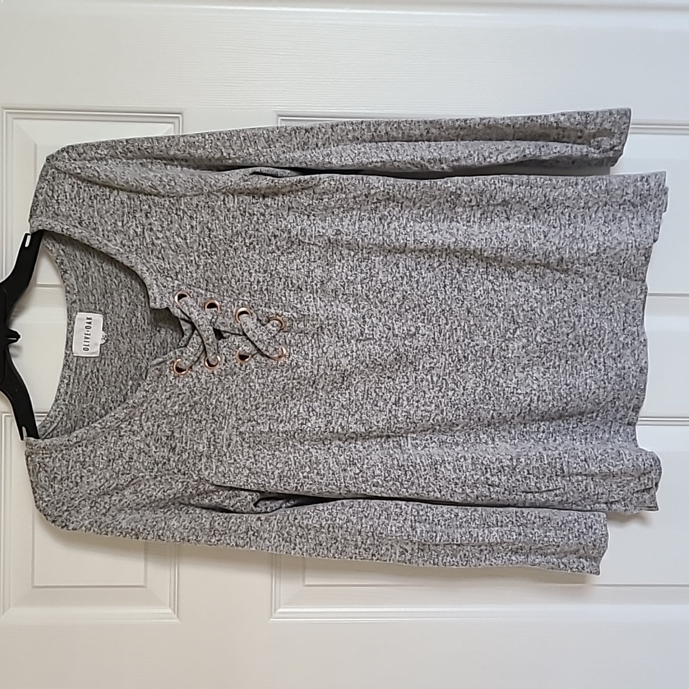 Heathered Grey Super Soft Sweater